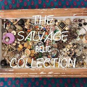 The Salvage Relic Collection Vintage & Modern Jewelry Fragments for Repurposing